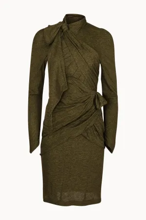 80s Thierry Mugler Green Dress
