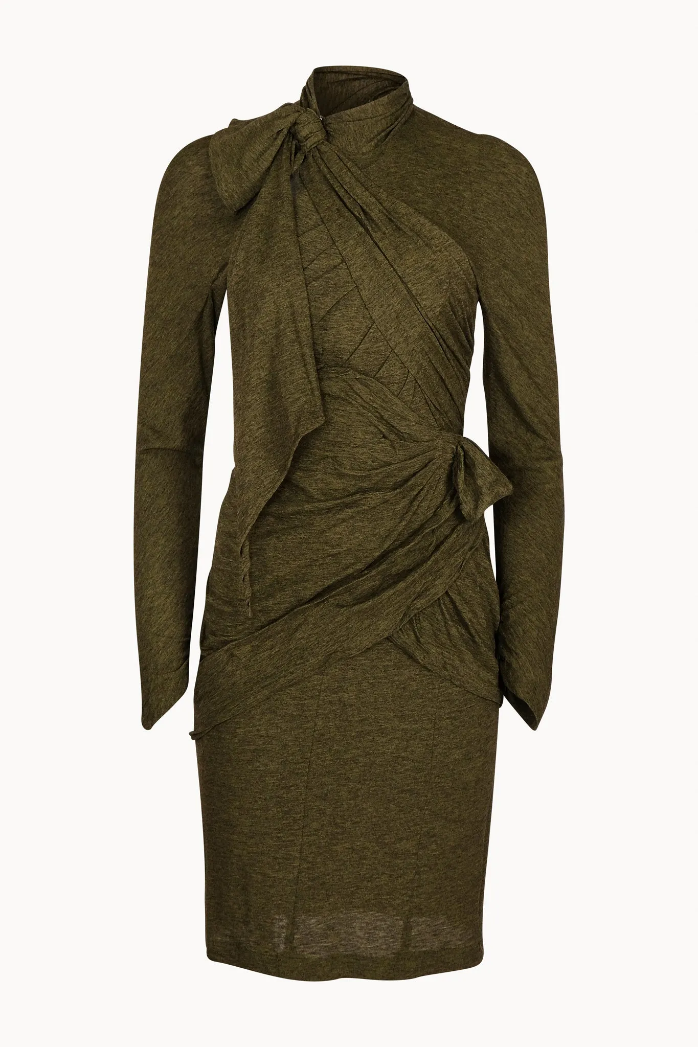 80s Thierry Mugler Green Dress