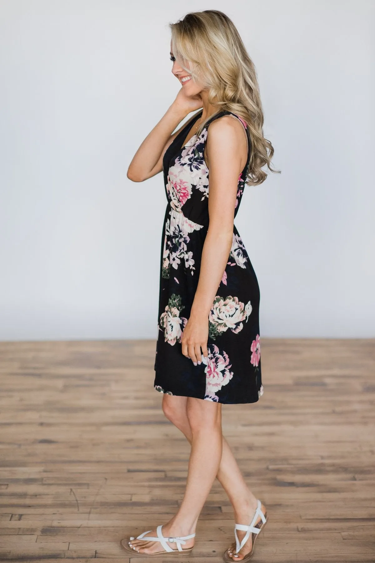 A Touch of Perfection Floral Dress