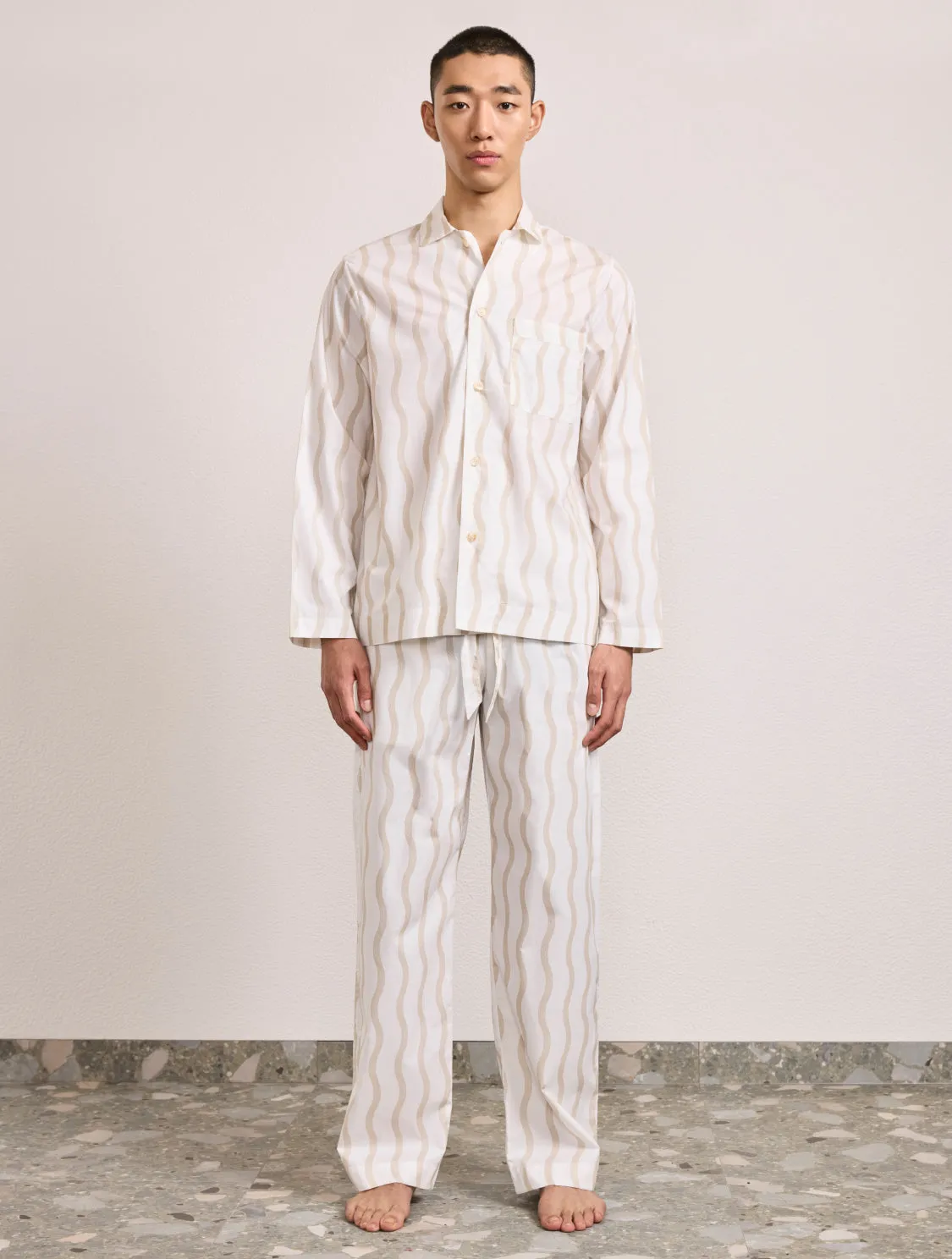 AMARO COTTON PYJAMA SHIRT