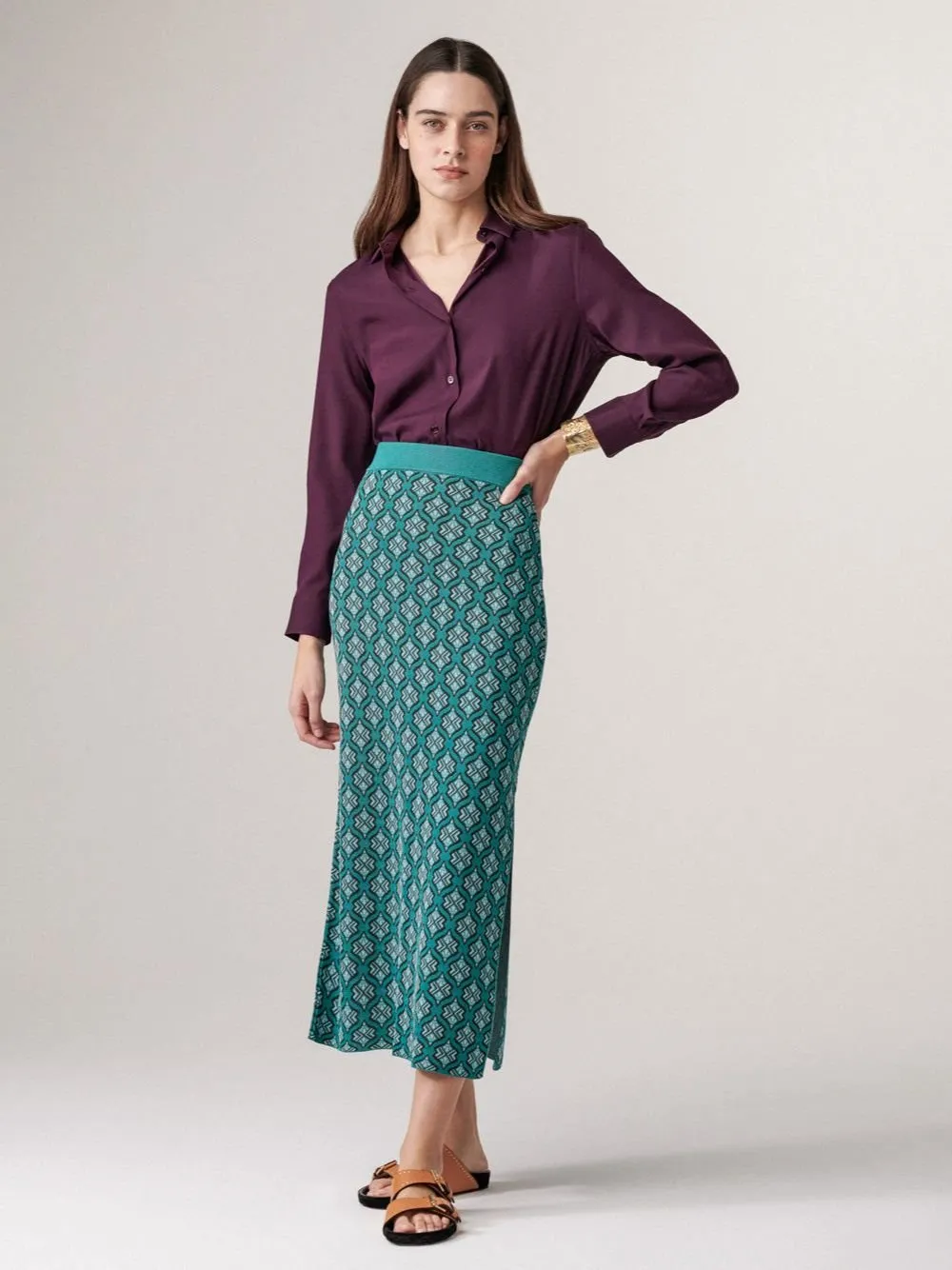 Ametista Silk Shirt