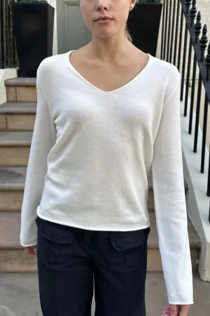 Andi V-Neck Cotton Sweater