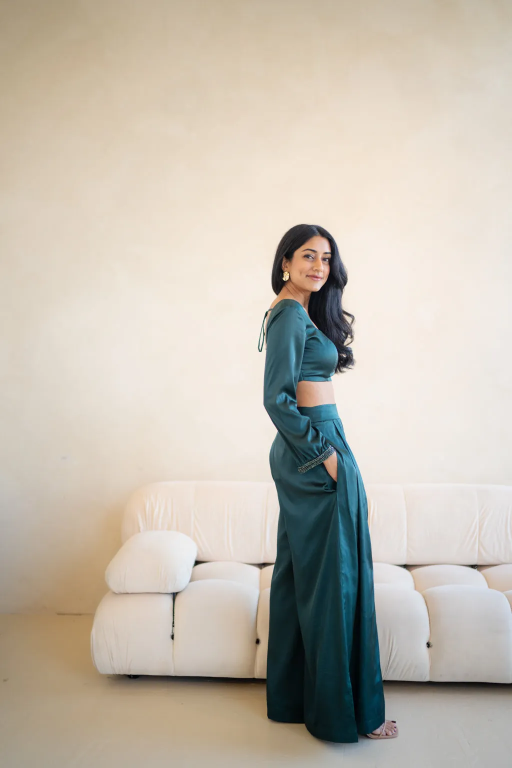 Aries Wide-Leg Trouser