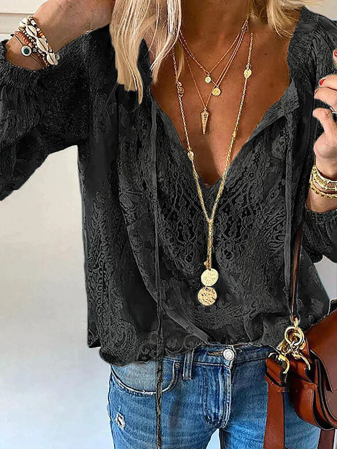 Avianna | Bohemian Lace Blouse