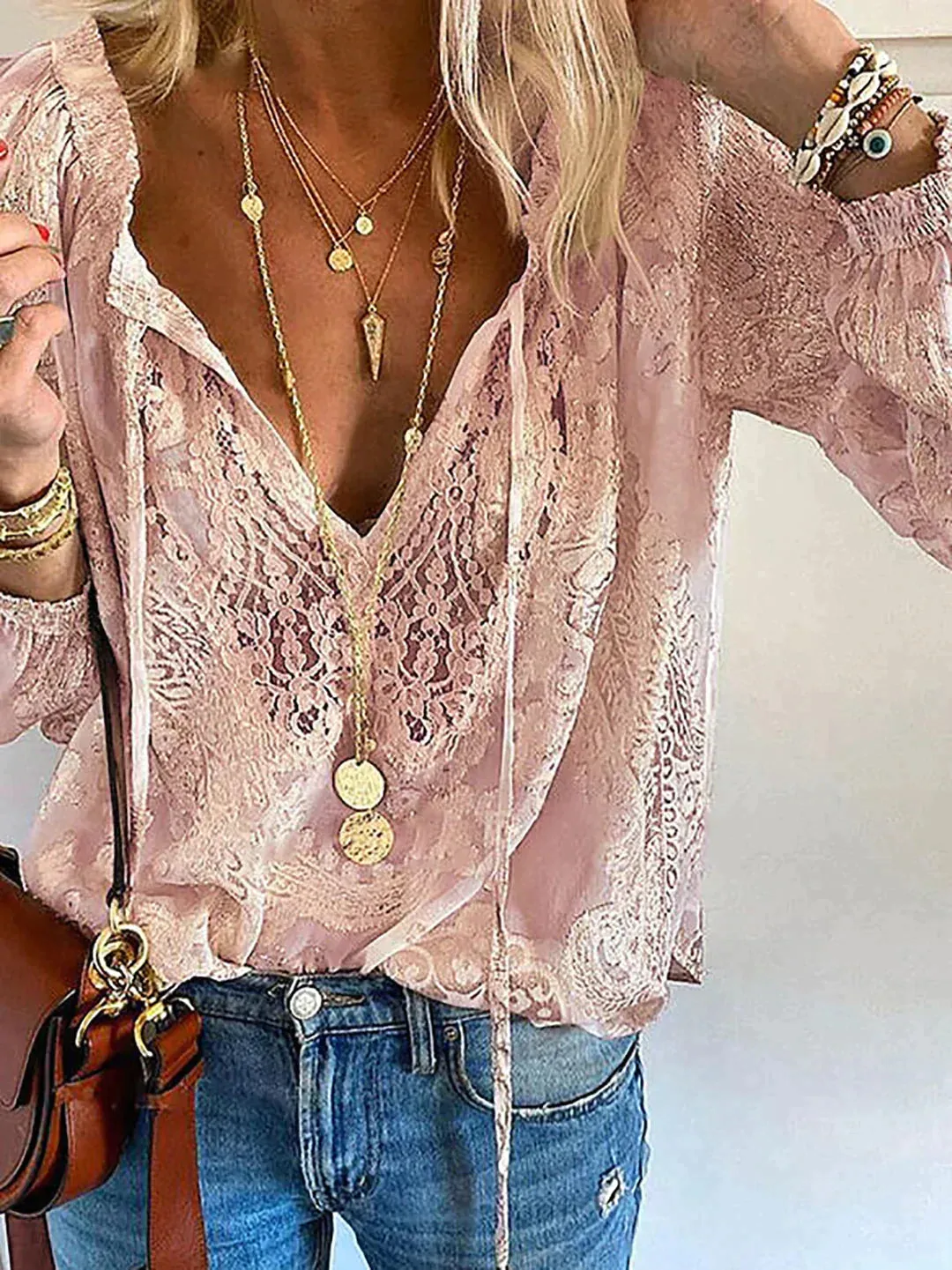 Avianna | Bohemian Lace Blouse