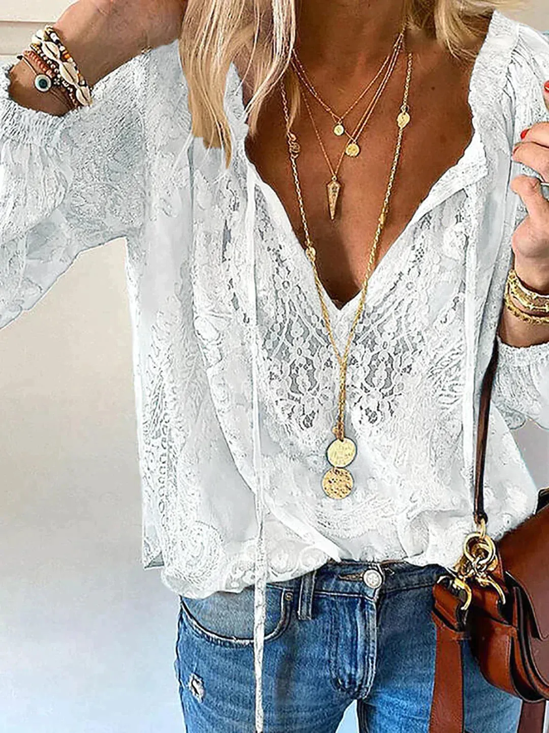 Avianna | Bohemian Lace Blouse