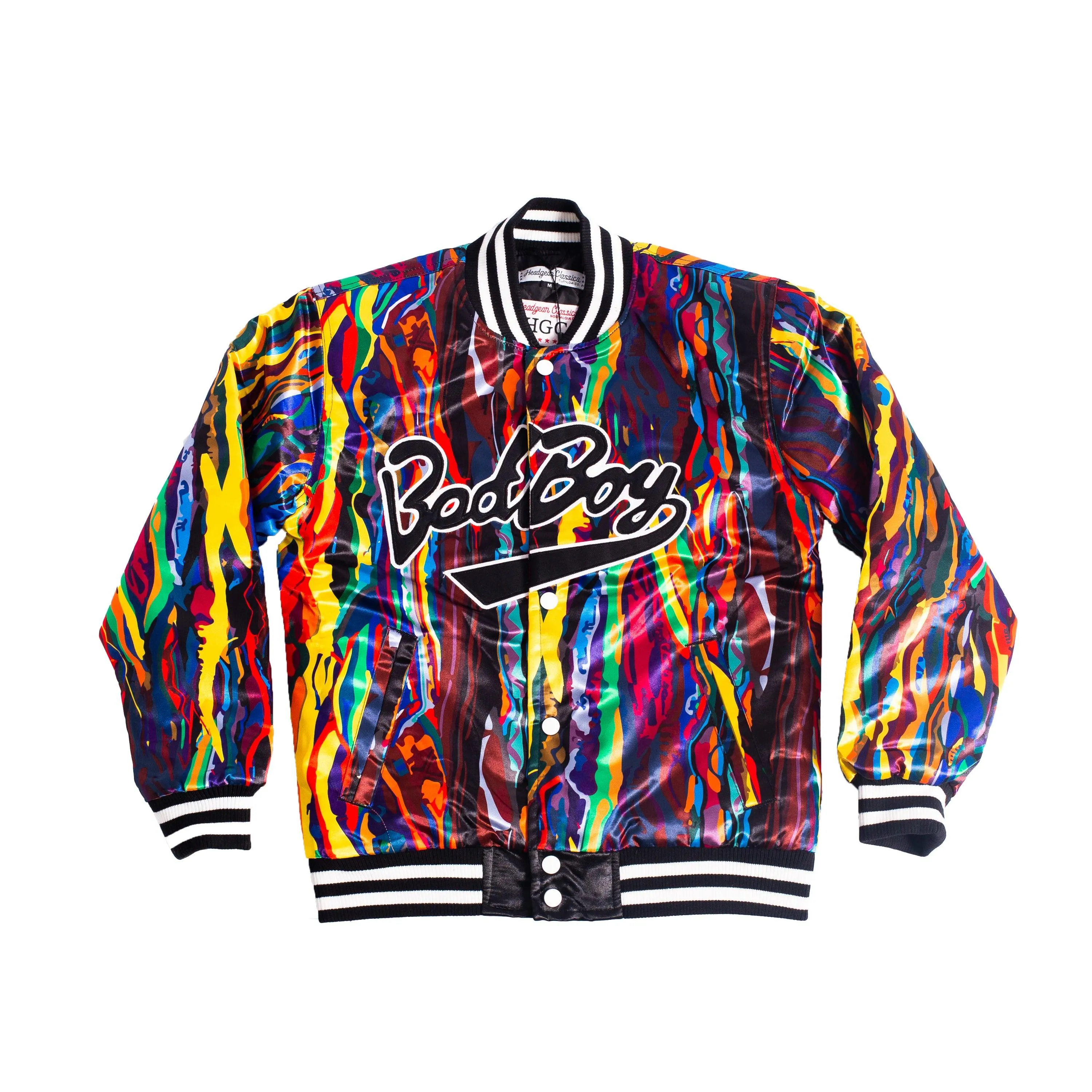 BADBOY SWEATER YOUTH SATIN JACKET