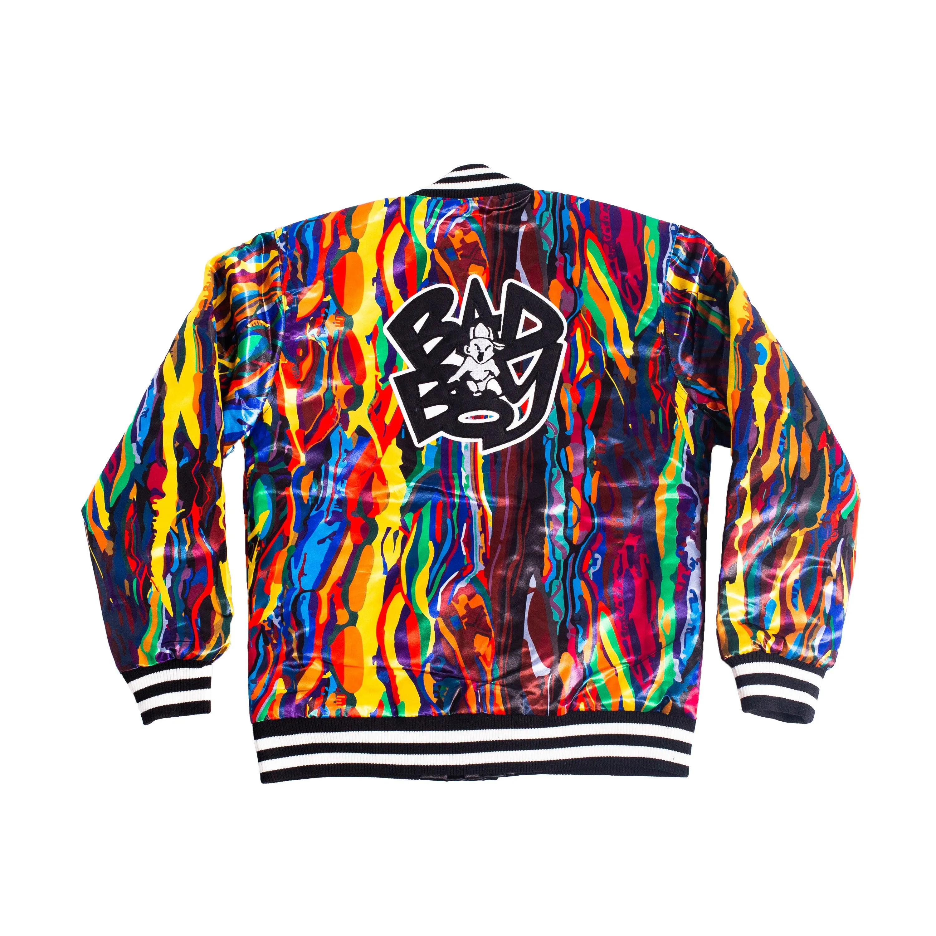 BADBOY SWEATER YOUTH SATIN JACKET