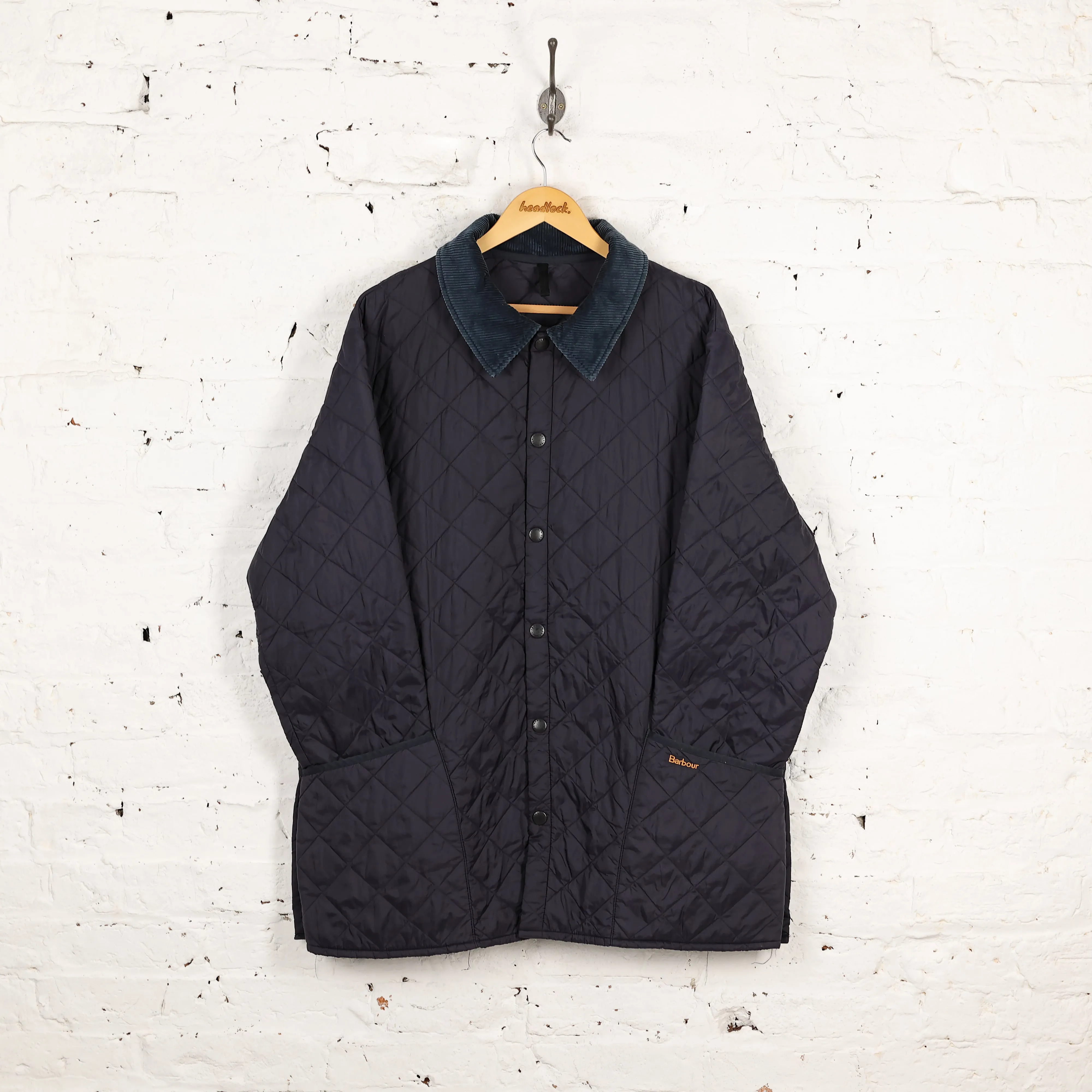 Barbour Liddesdale Quilted Jacket - Blue - XL