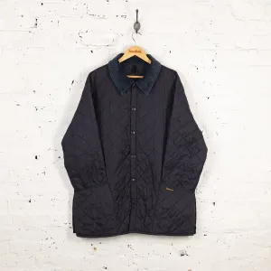 Barbour Liddesdale Quilted Jacket - Blue - XL