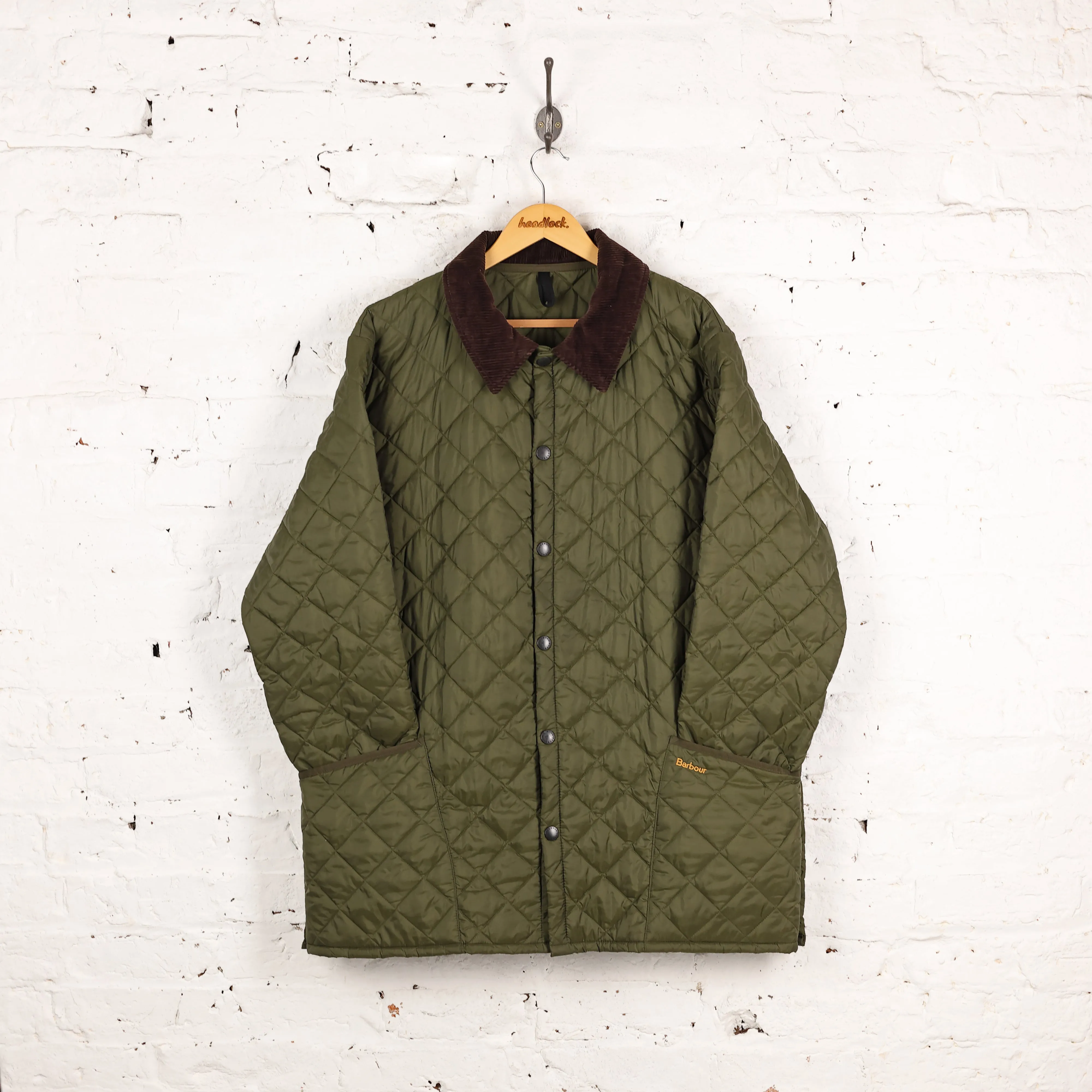 Barbour Quilted Liddesdale Jacket - Green - XL