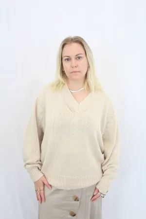 Bassike - V Neck Jumper