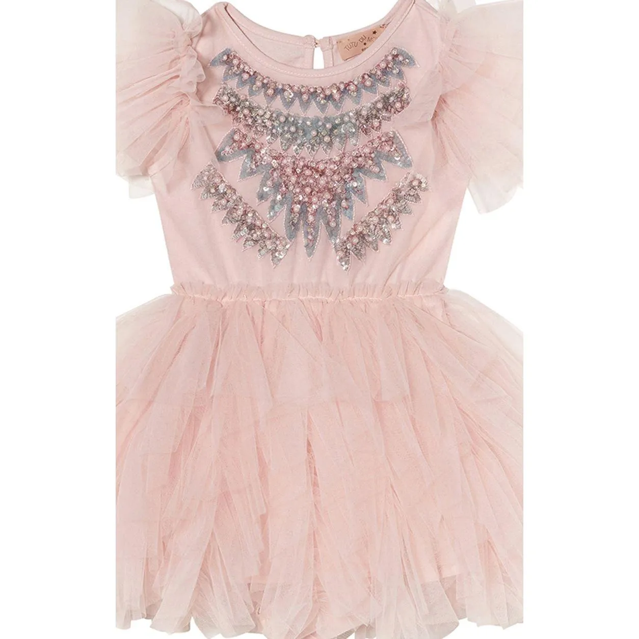 Bebe - Born To Be Wild Tutu Dress - Porcelain Pink