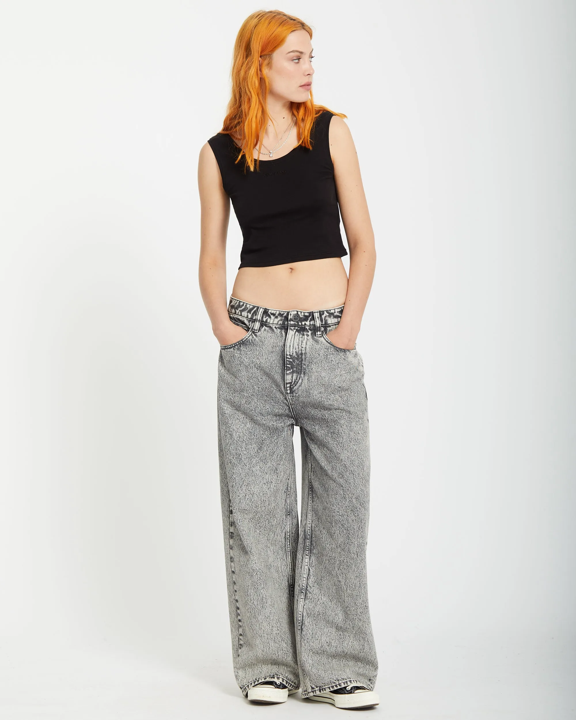 Beeggy Jeans - GREY VINTAGE