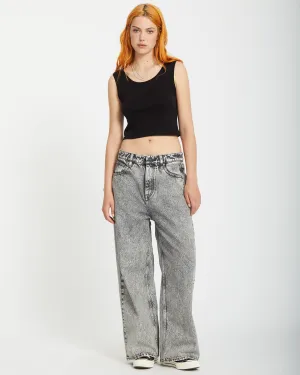 Beeggy Jeans - GREY VINTAGE