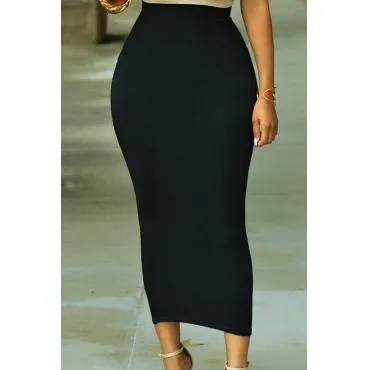 Black Bodycon Skirt