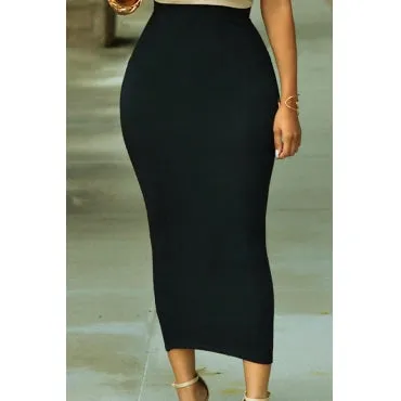 Black Bodycon Skirt