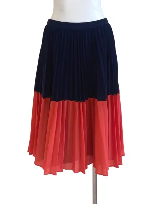 Blue Blouson V Neck Top TCL