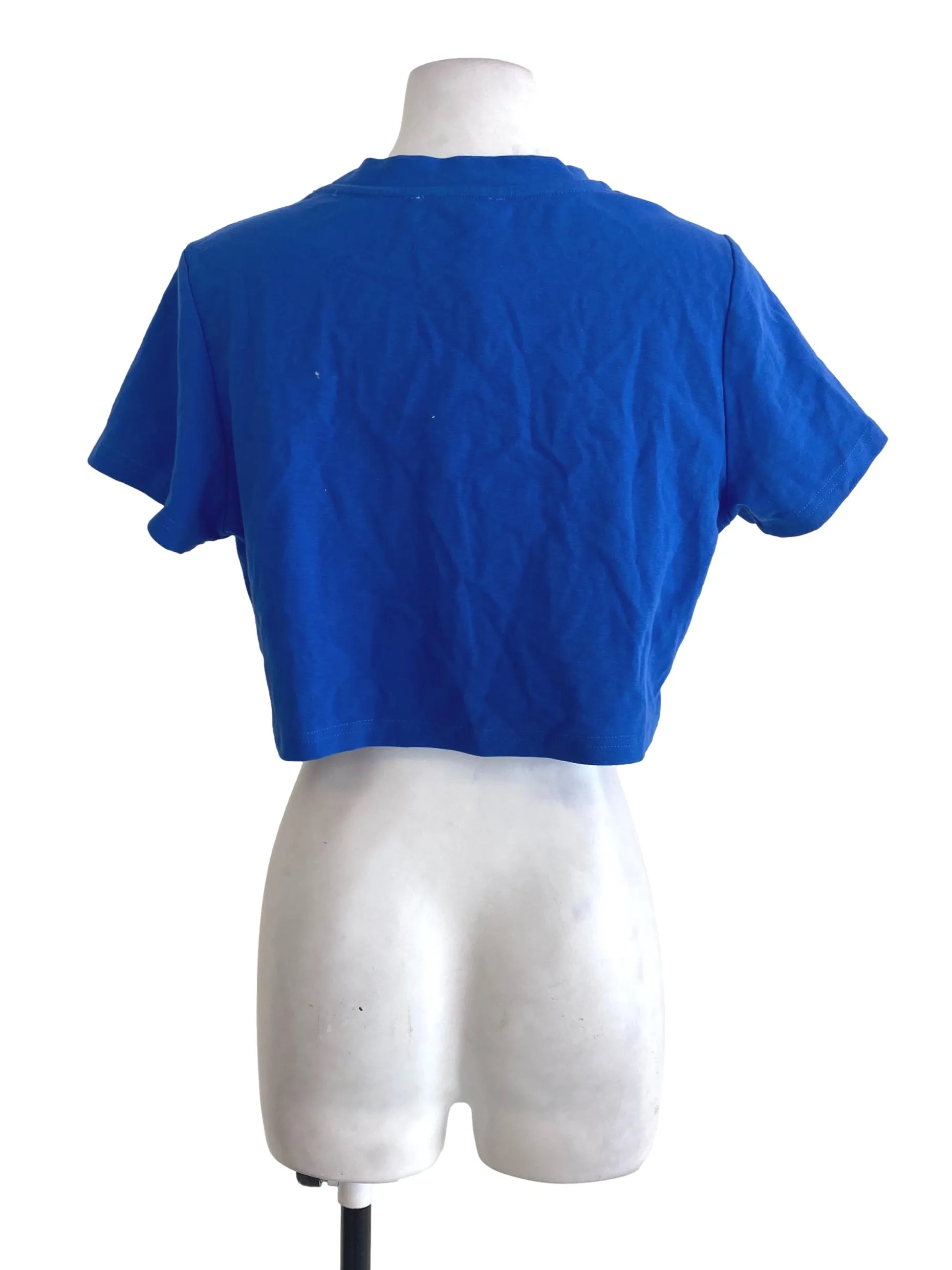 Blue Plain Tee