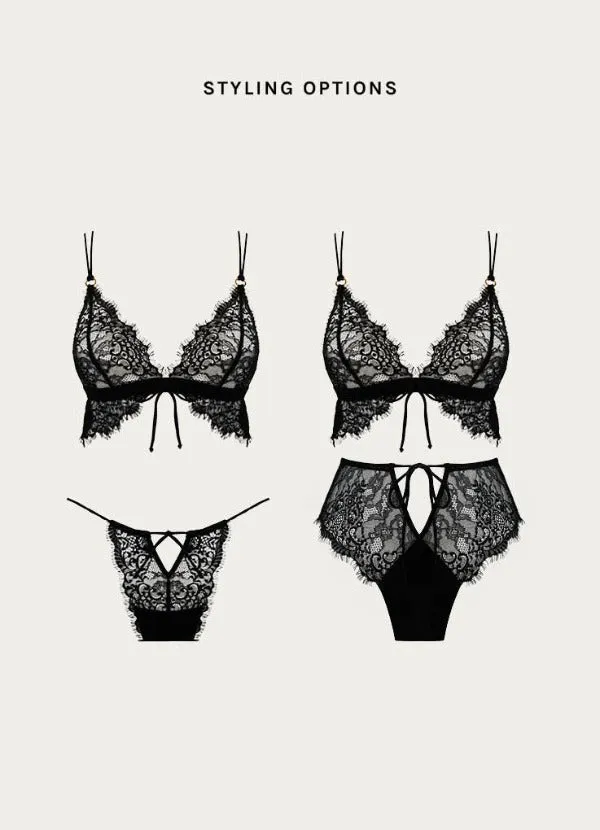 Bowie Underbust Lace Bralette