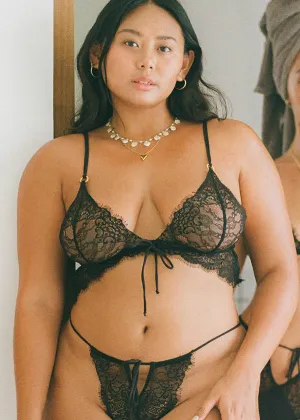 Bowie Underbust Lace Bralette