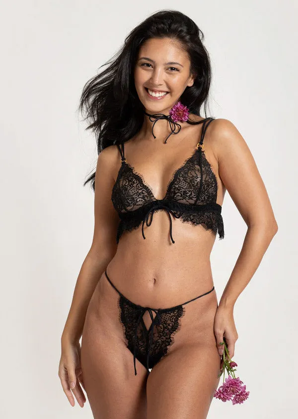 Bowie Underbust Lace Bralette