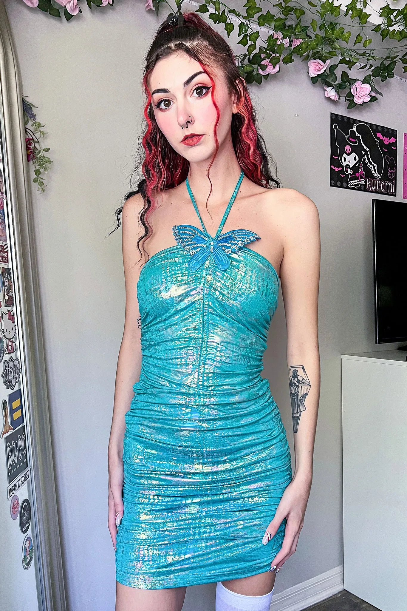 Butterfly Kisses Mini Dress