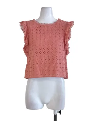 Cantaloupe Orange Hollow Top