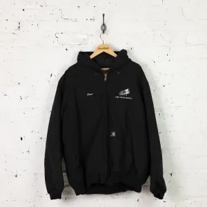 Carhartt Hooded Work Jacket - Black - XXL