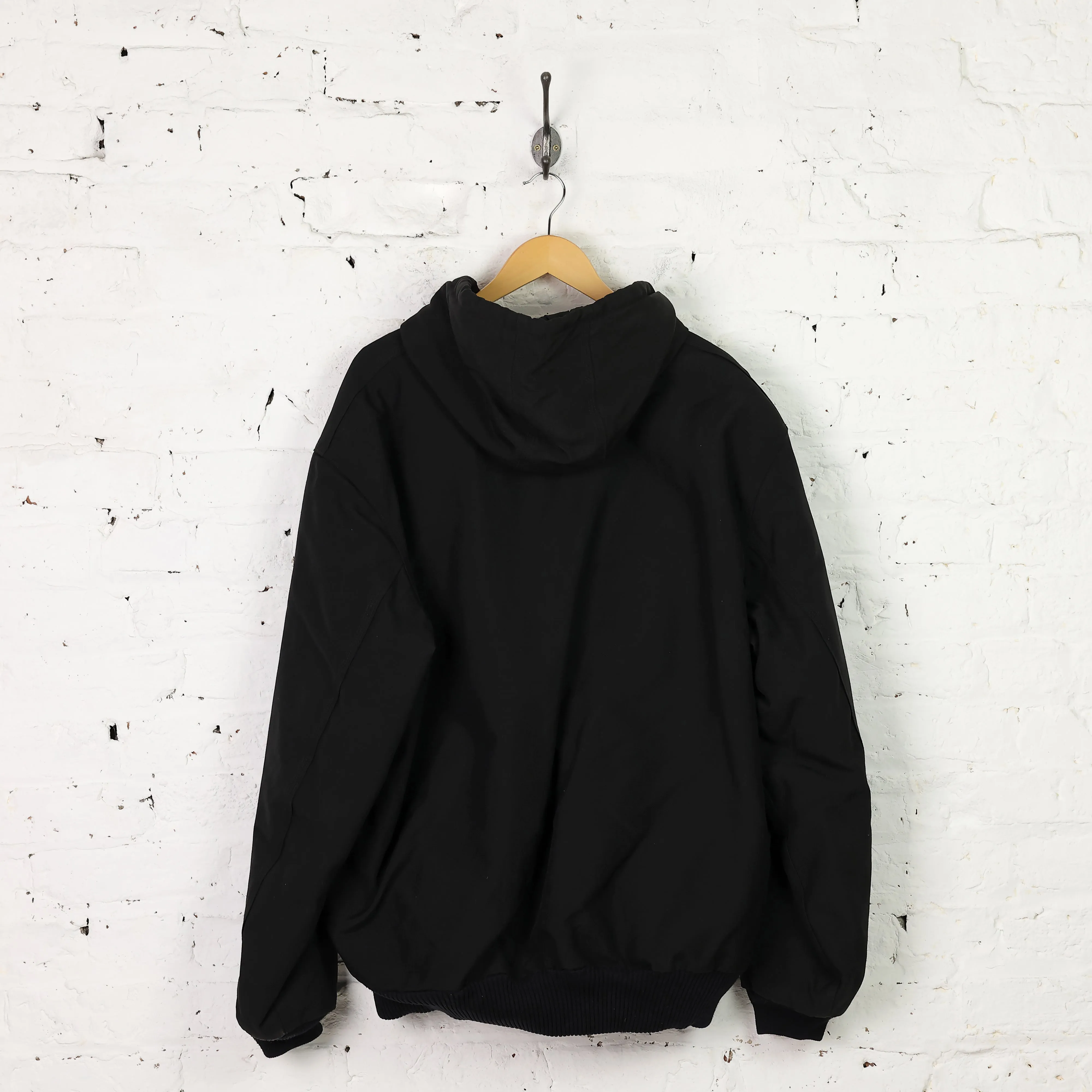 Carhartt Hooded Work Jacket - Black - XXL