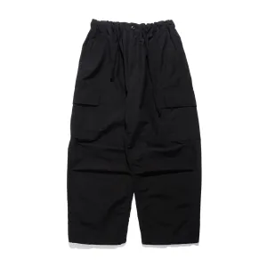 CdGH Wool Drawstring Cargo Pant Black HN-P015-051