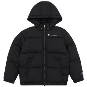 Champion Kids Junior Puffer Jacket Black