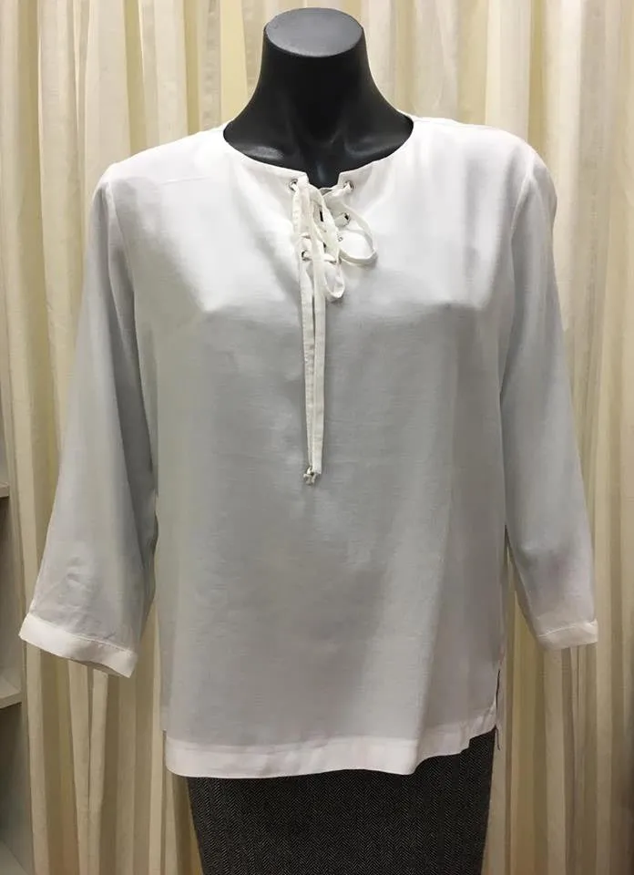 Codentry Lace-up Blouse