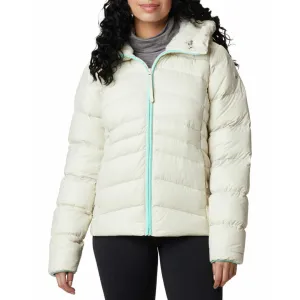 Columbia Women White Autumn Park Down Hooded Jacket