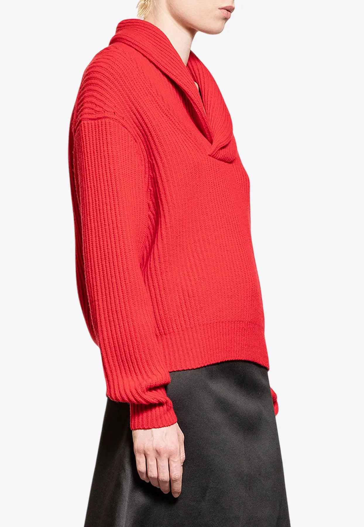 Como Ribbed Wool Sweater