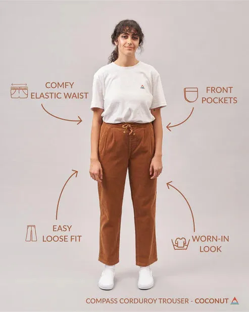 Compass Recycled Corduroy Trouser