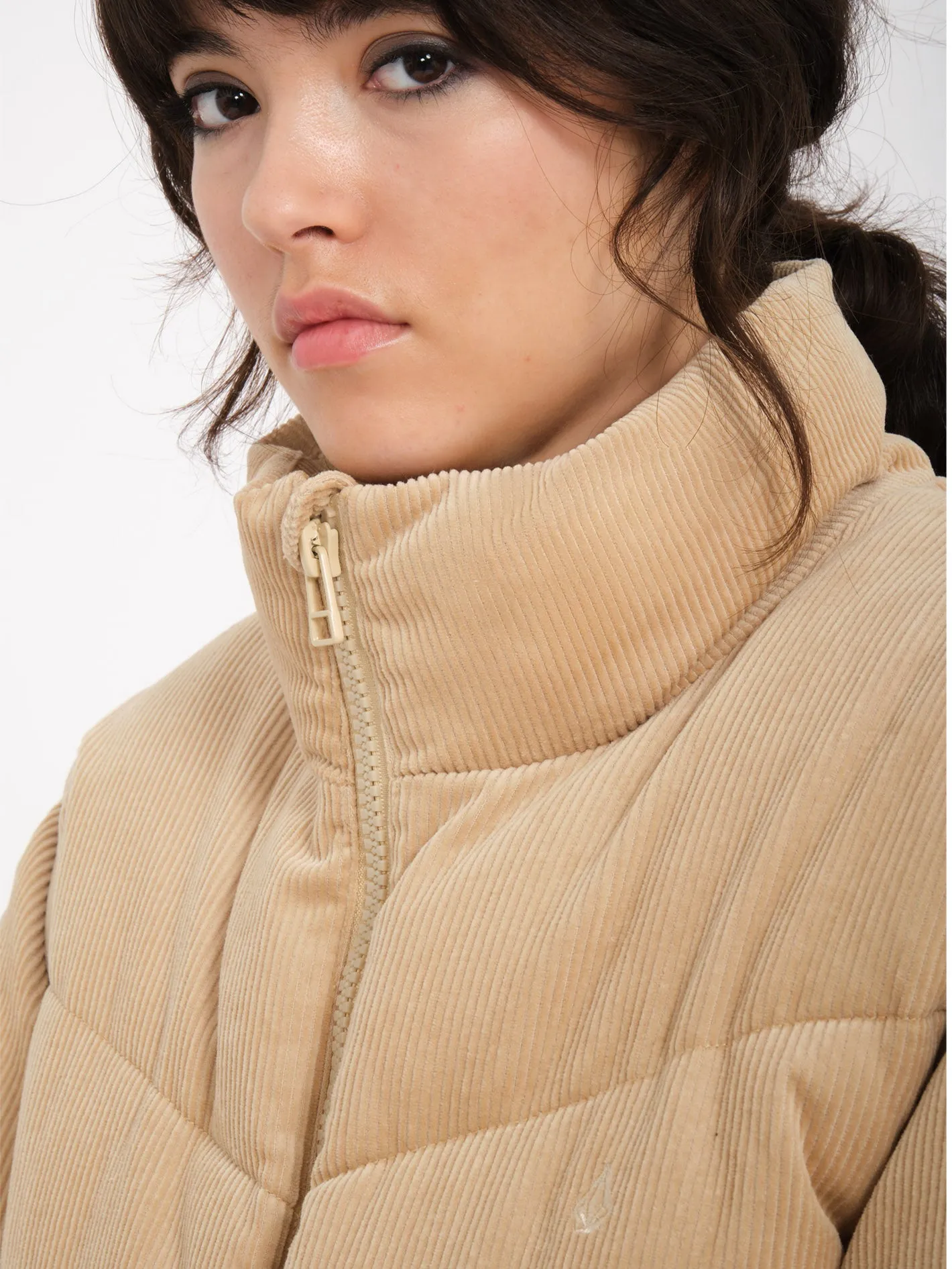 Cord'N Puff Jacket - KHAKI