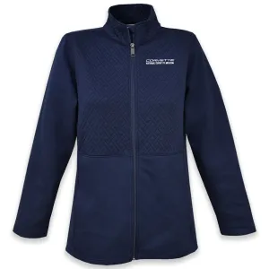 Corvette Ladies' Quilted Navy Jacket