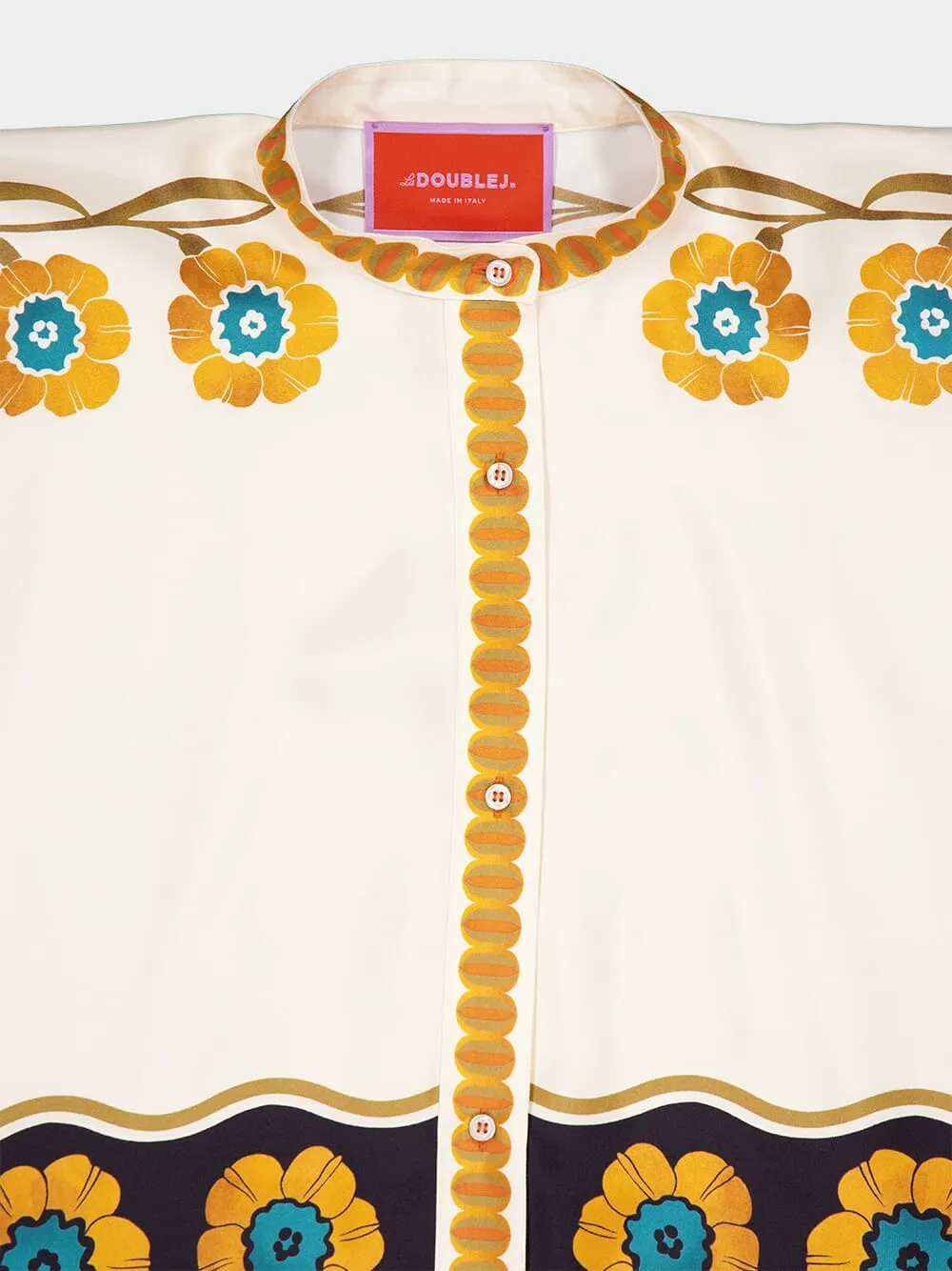 Daisy Chain Silk Blouse