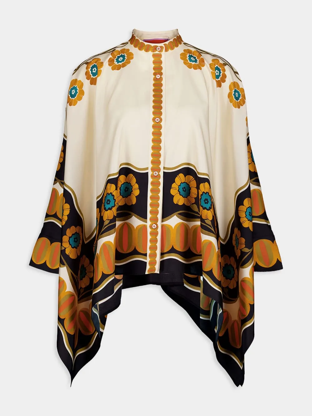Daisy Chain Silk Blouse