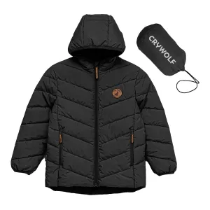 ECO-PUFFER - Black | CRYWOLF
