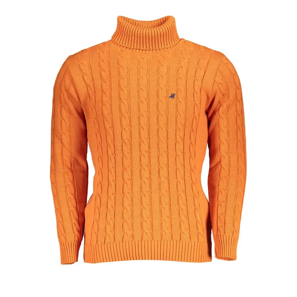Elegant Turtleneck Twisted Neck Sweater