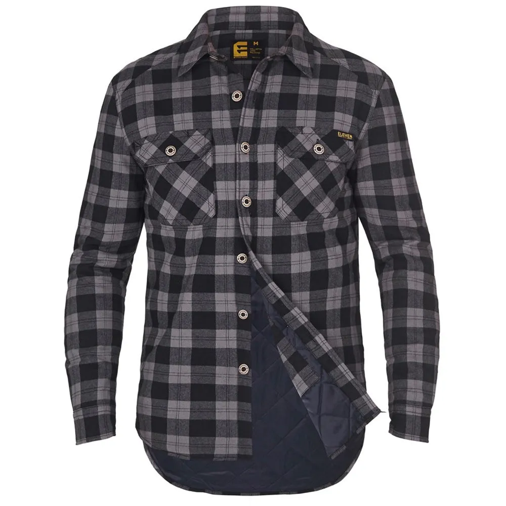 ELEVEN Workwear Hemlock Quilted Flannel Shacket