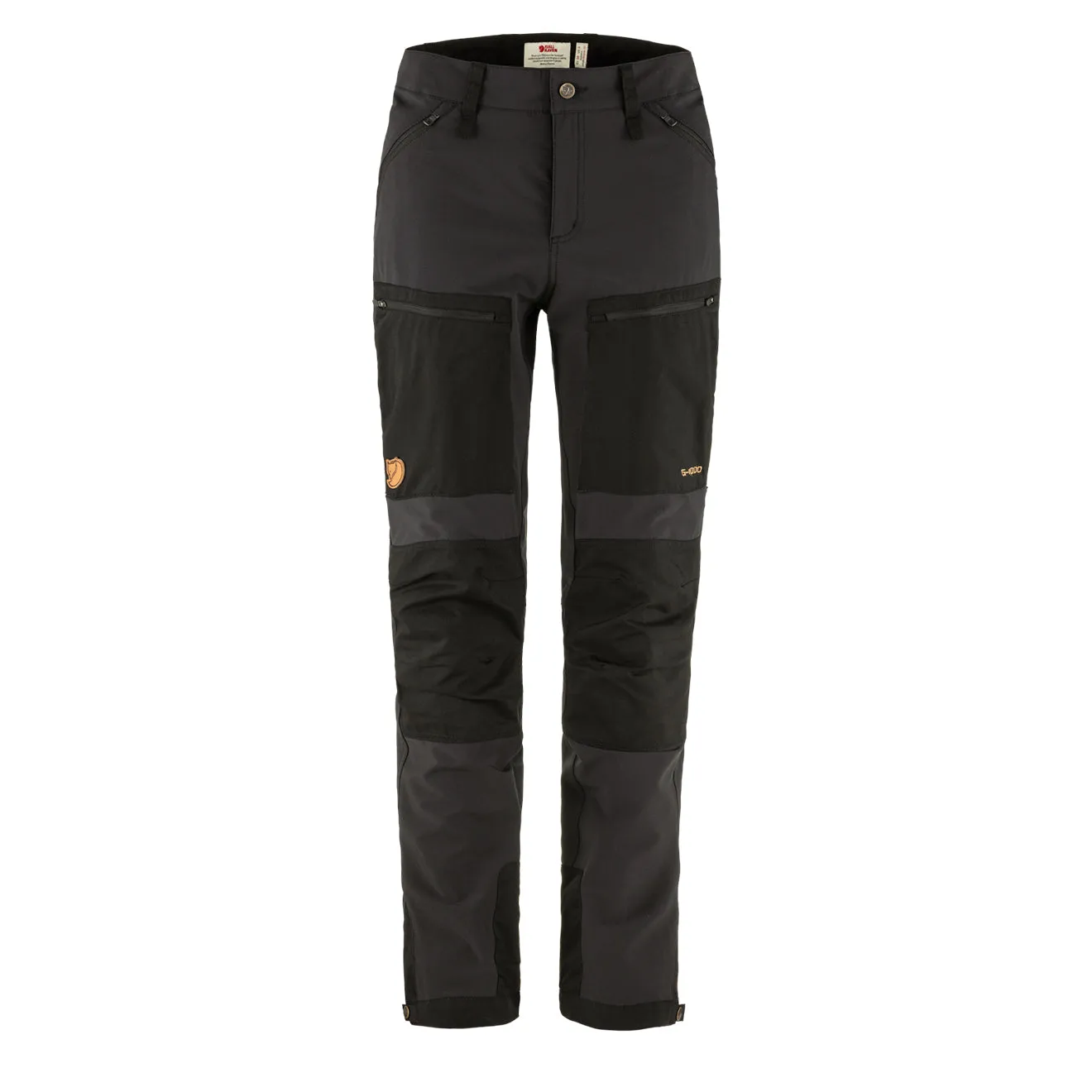 Fjallraven Womens Keb Agile Trousers Short Leg Black