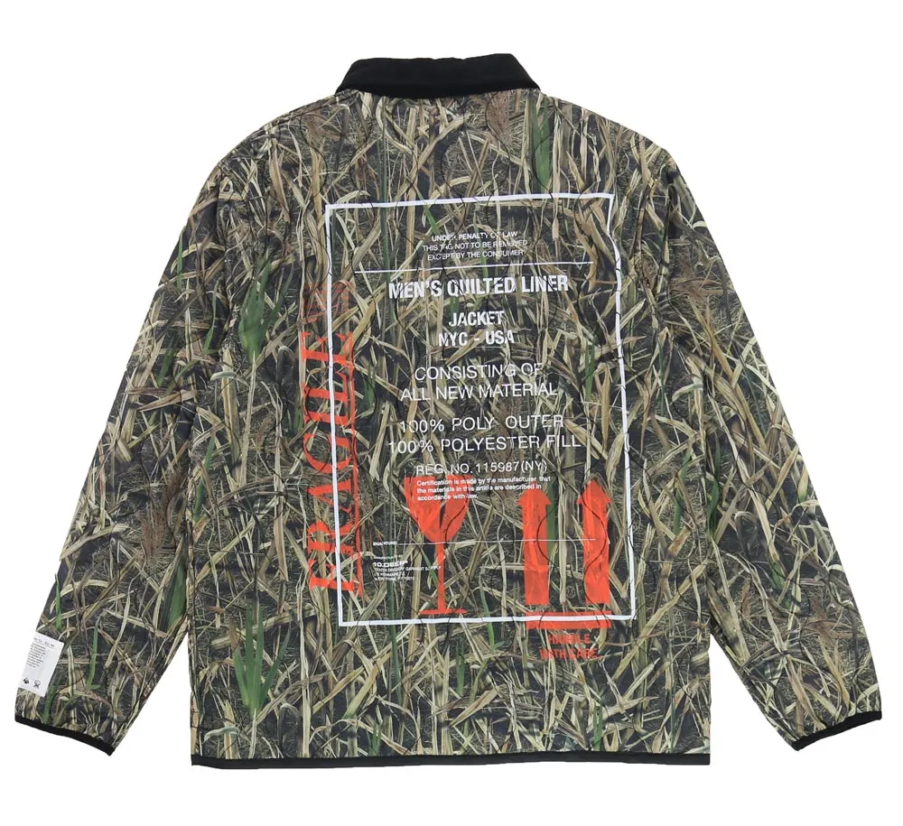 FRAGILE CONTENT REVERSIBLE JACKET