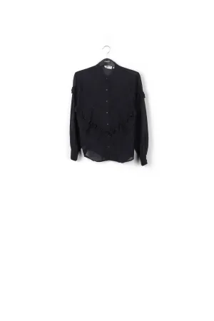 Frilled shirt