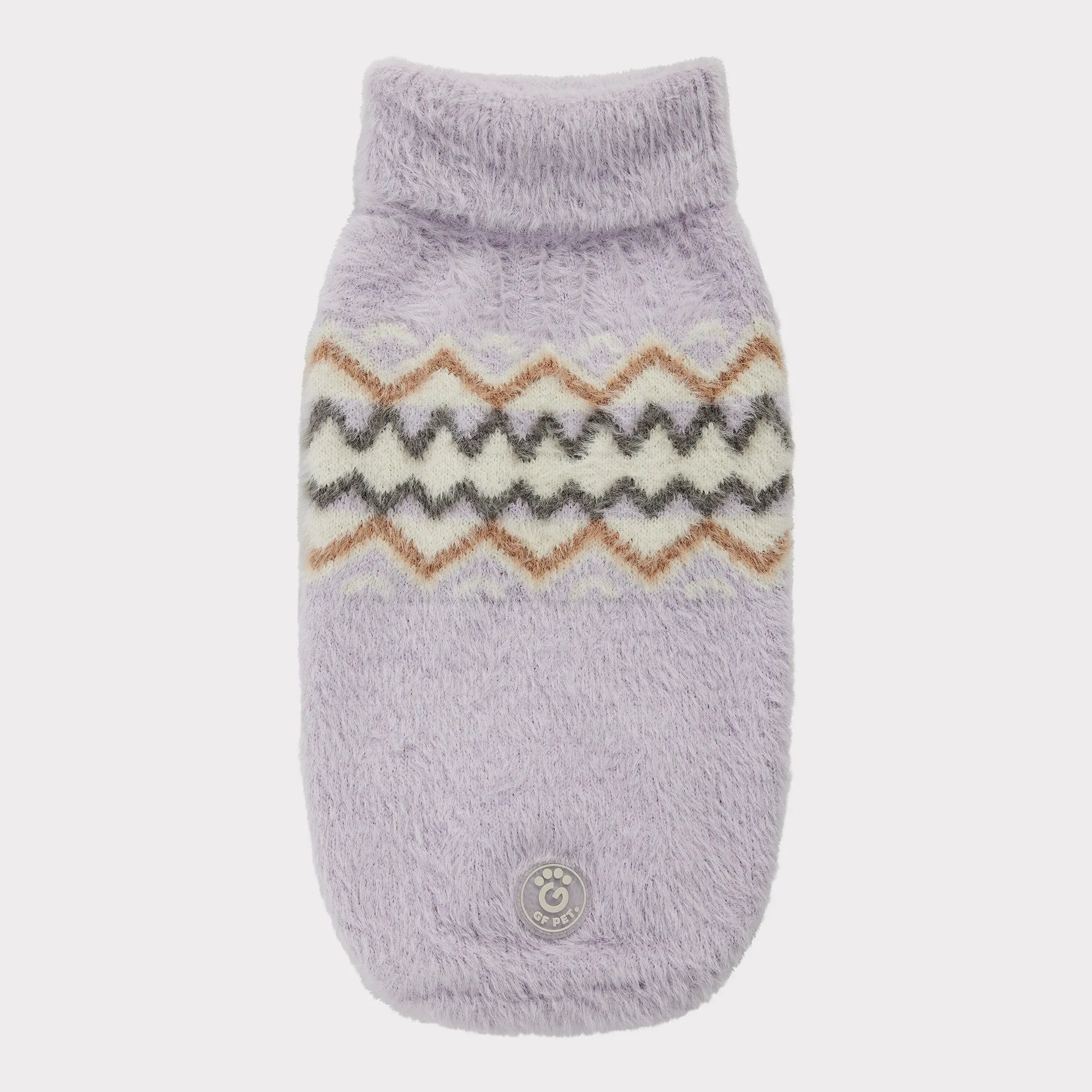 Fuzzy Dog Sweater | Lavender