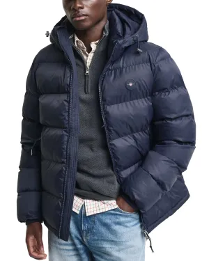GANT Mens Active Cloud Puffer Jacket Evening Blue