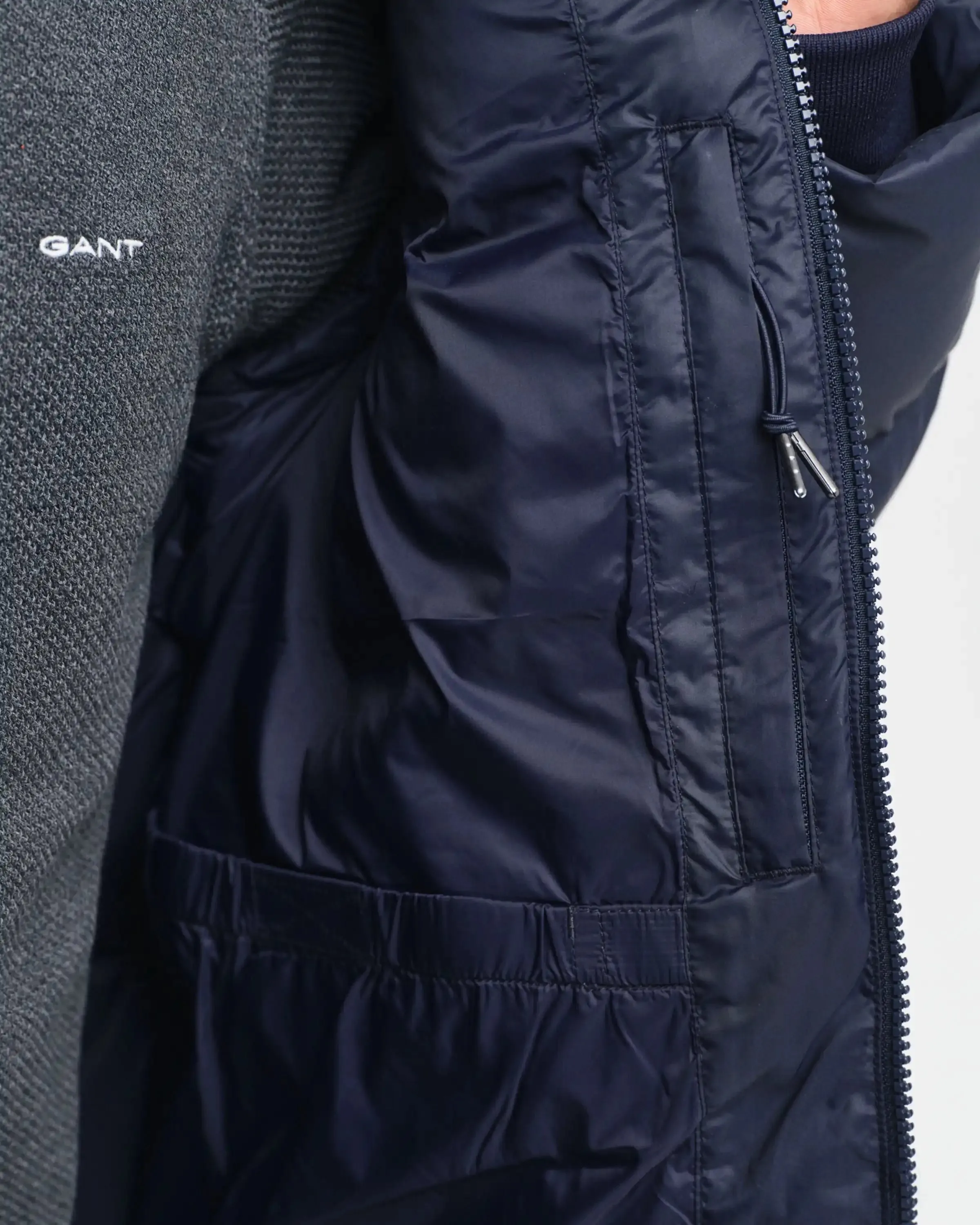 GANT Mens Active Cloud Puffer Jacket Evening Blue