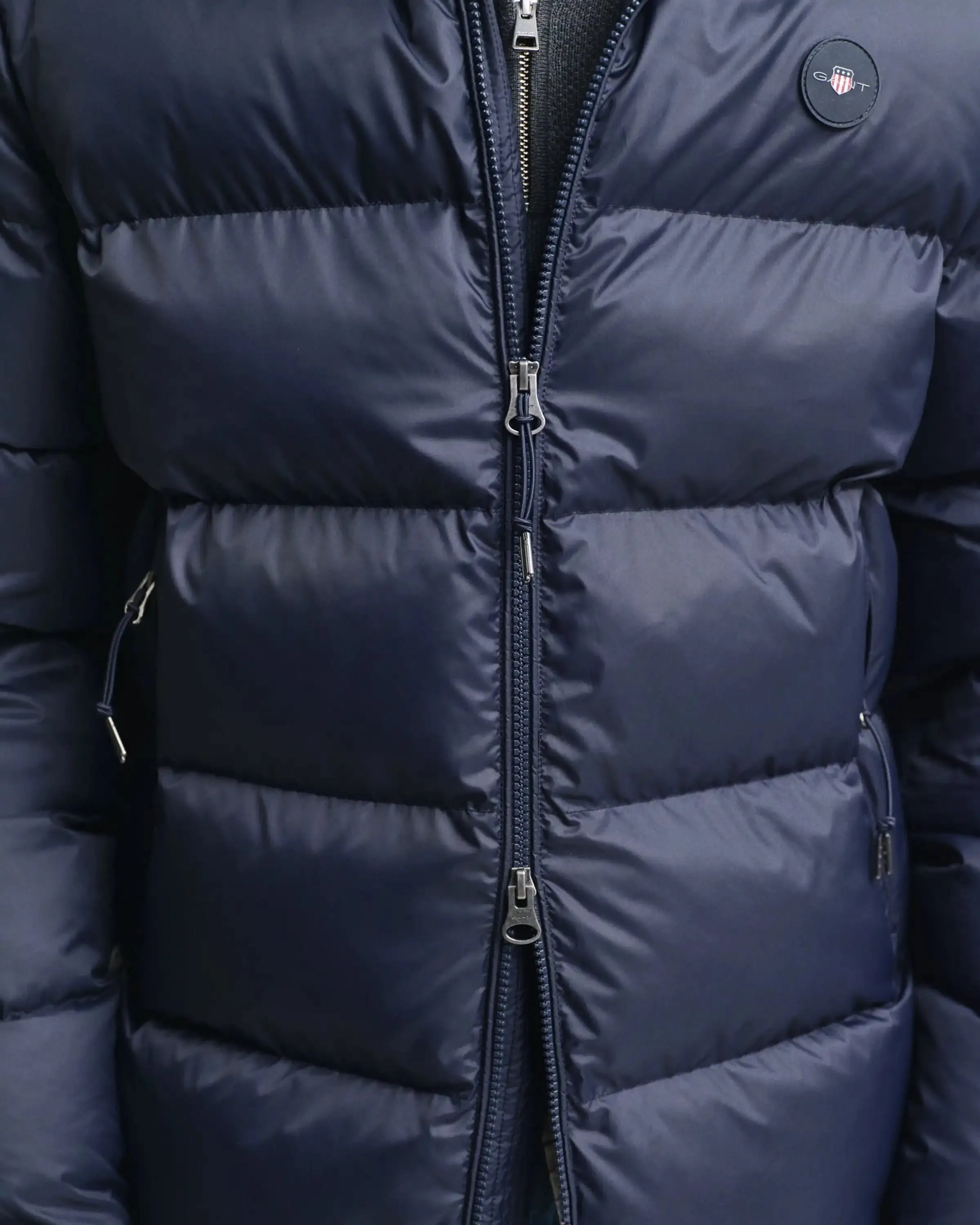 GANT Mens Active Cloud Puffer Jacket Evening Blue